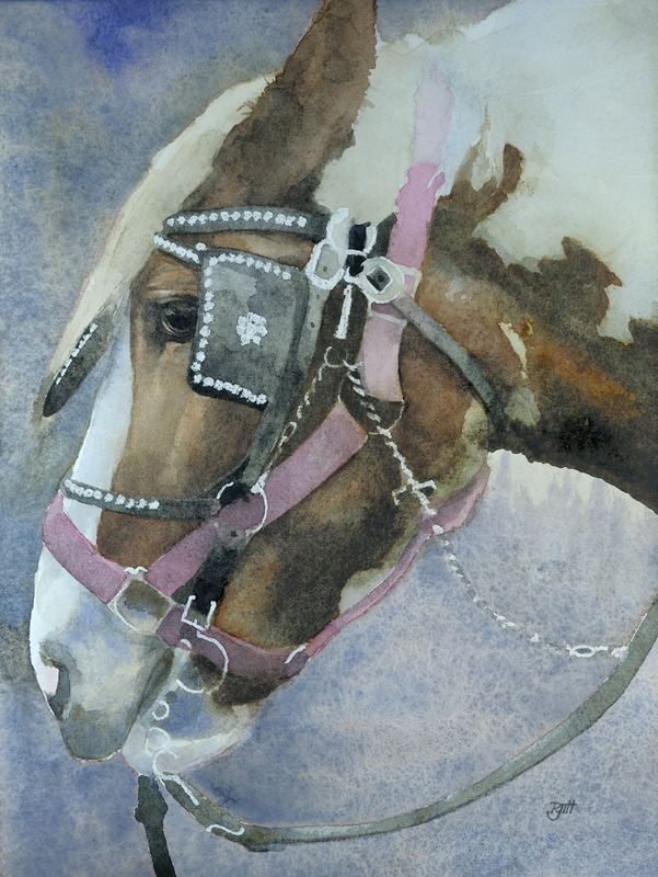 Bling — 14" x 10" · watercolour