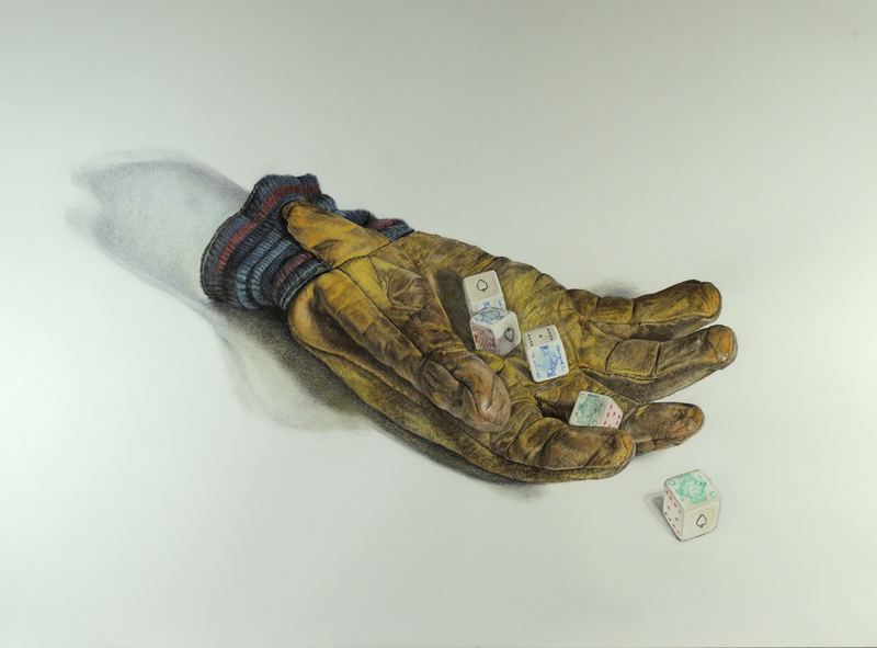 Chance of a Lifetime — 16" x 24" · coloured pencil