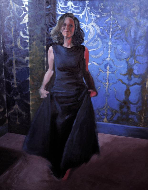 Morgane — 36" x 28" · oil