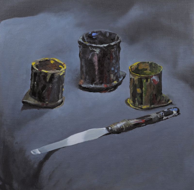 The Big Dipper — 24" x 24" · oil