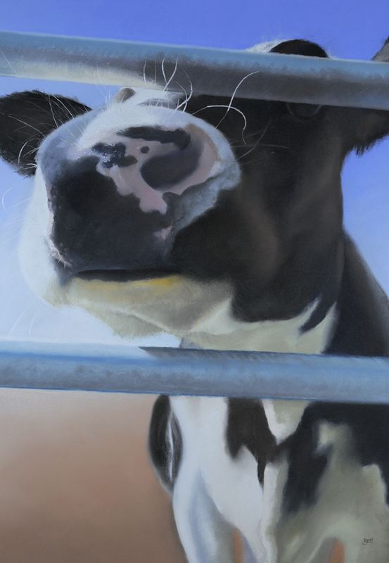 The Bounds of Sense — 30" x 22" · pastel
