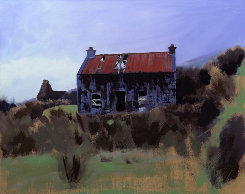 The Horse's House II — 16" x 20" · oil