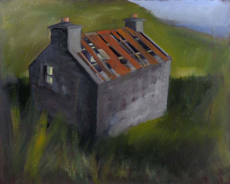 The Horse's House — 16" x 20" · oil